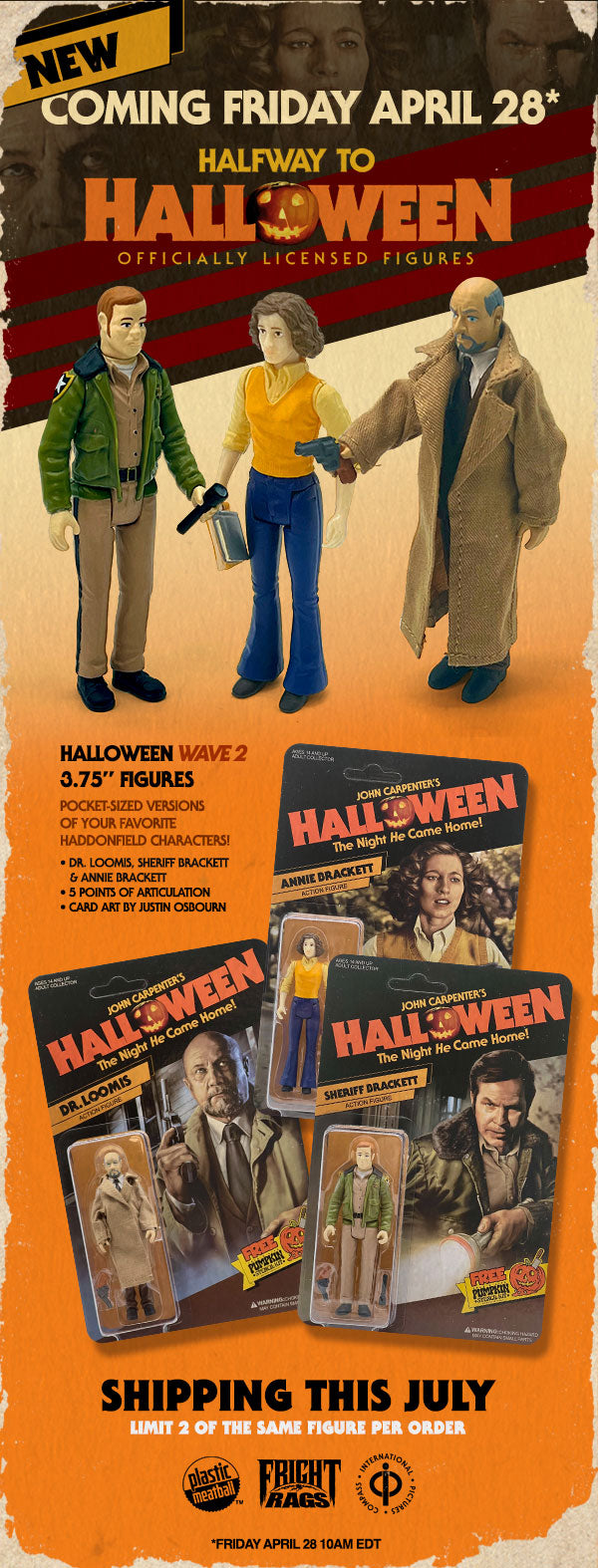 Officially Licensed Halloween Wave 2 Figures