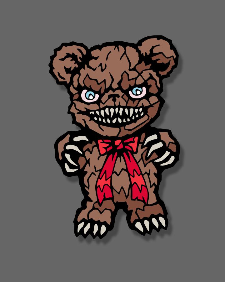 krampus teddy bear