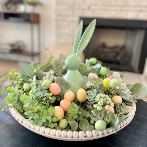 Easter Coffee Table Decor