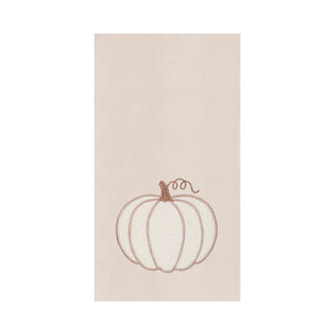 Cable-Knit Pumpkin Towel - The Wreath Stand