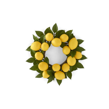 Lemon & Foliage Candle Ring