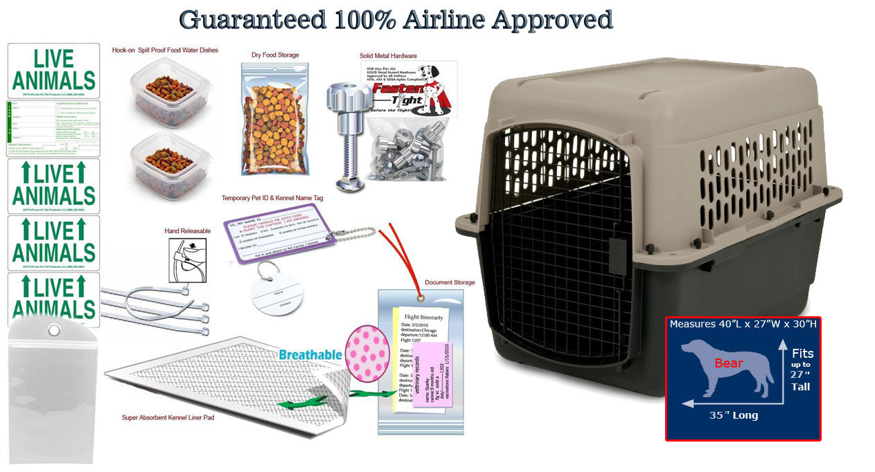 dog cage for airplane