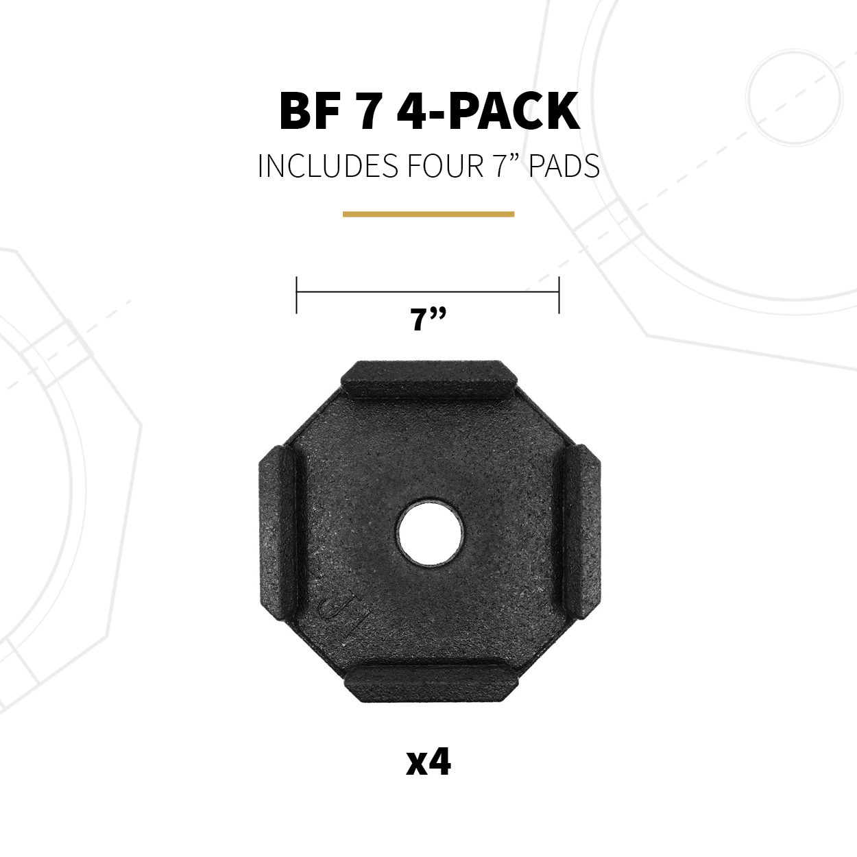 BF 7 4-Pack Specs