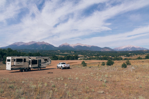 Our boondocking stay at Hendrick’s Flat.