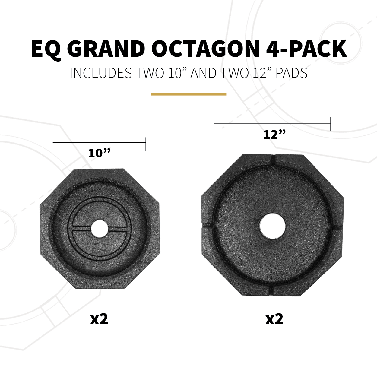 EQ Grand Octagon 4-Pack Specs