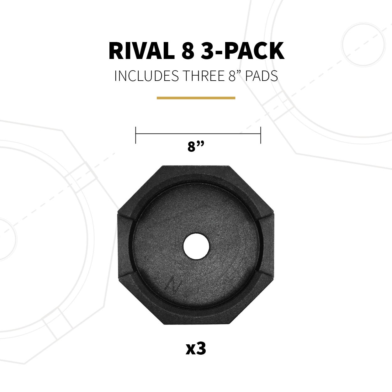 Rival 8 3-Pack Specs