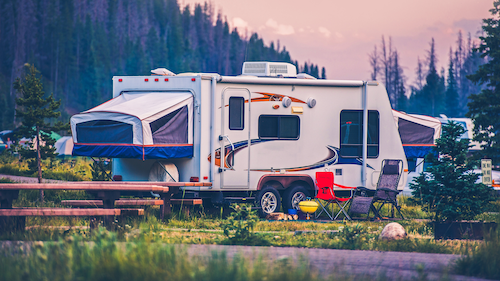 An electric RV jack can help you set up camp faster!