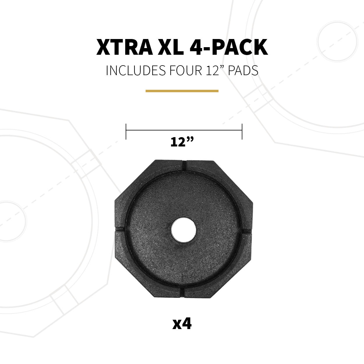 XTRA XL 4-Pack Specs