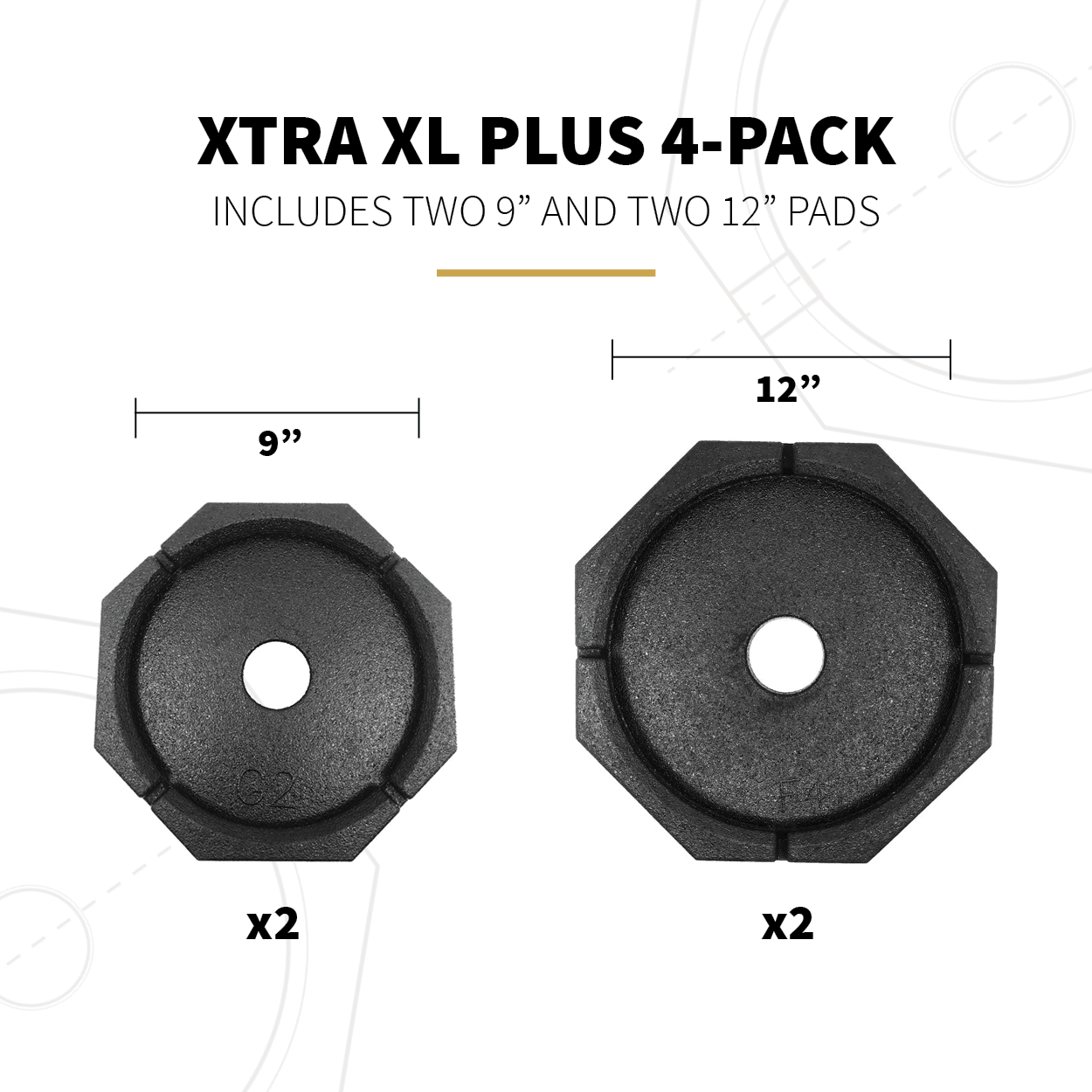 XTRA XL Plus 4-Pack Specs