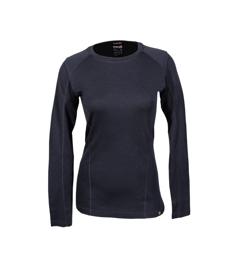 Point6 – Men's Base Layer Long Sleeve Mid 1/4 Zip Top – Merino Wool – Tan