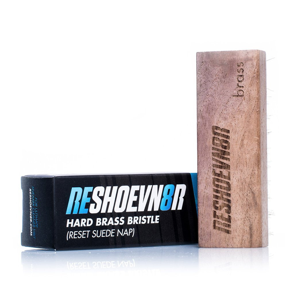 RESHOEVN8R Brass Bristle Suede Brush 