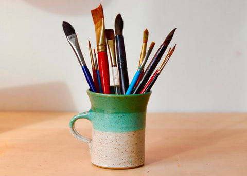 How to Store paint brushes