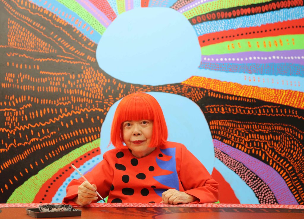 YAYOI KUSAMA, QUEEN OF INFINITY  