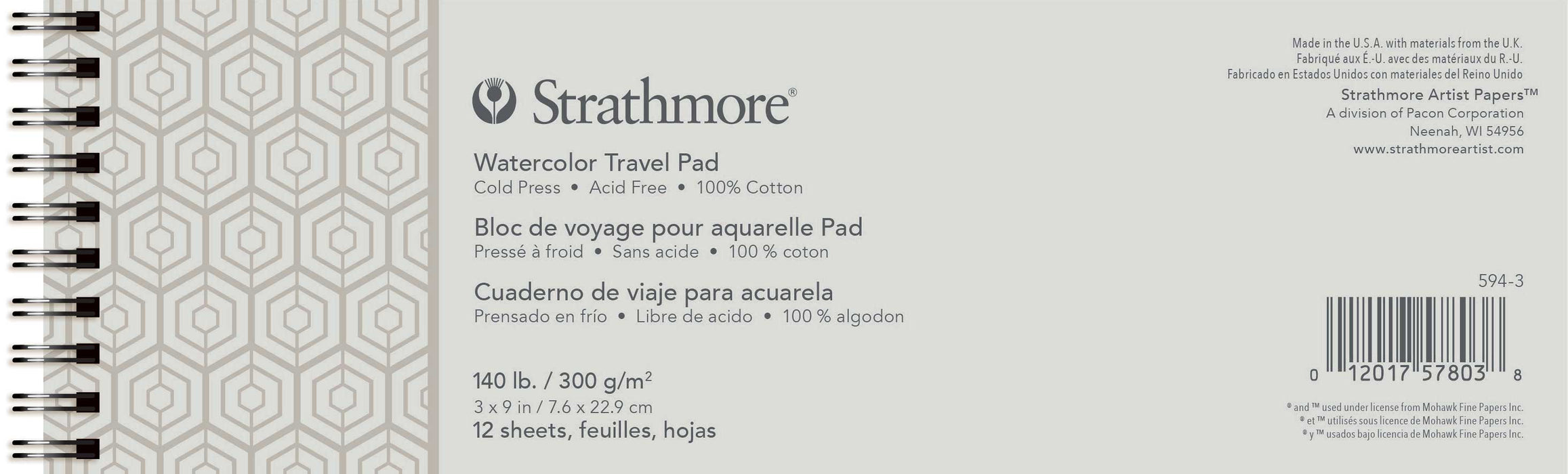 strathmore watercolor travel journal yellow