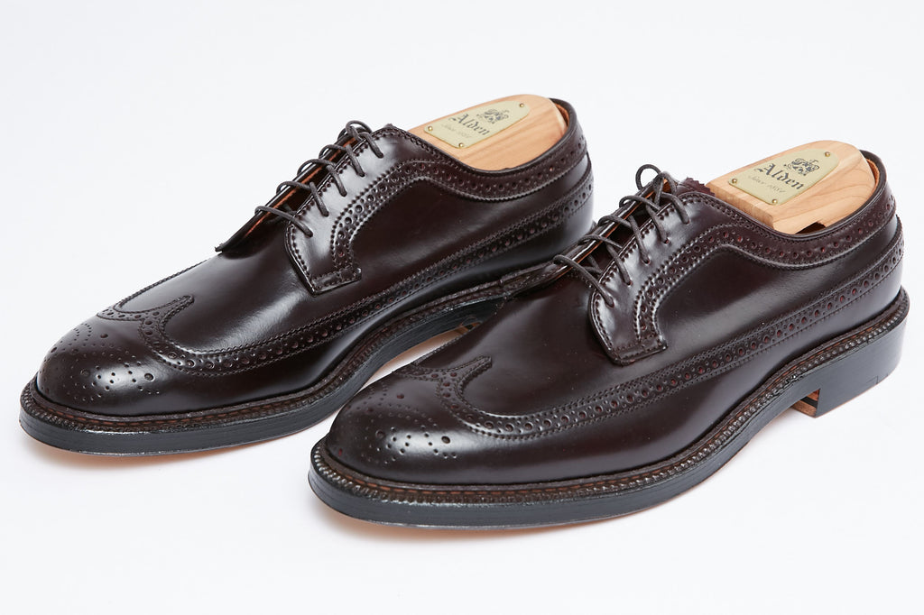 Alden Men's 975 Long Wing Blucher 