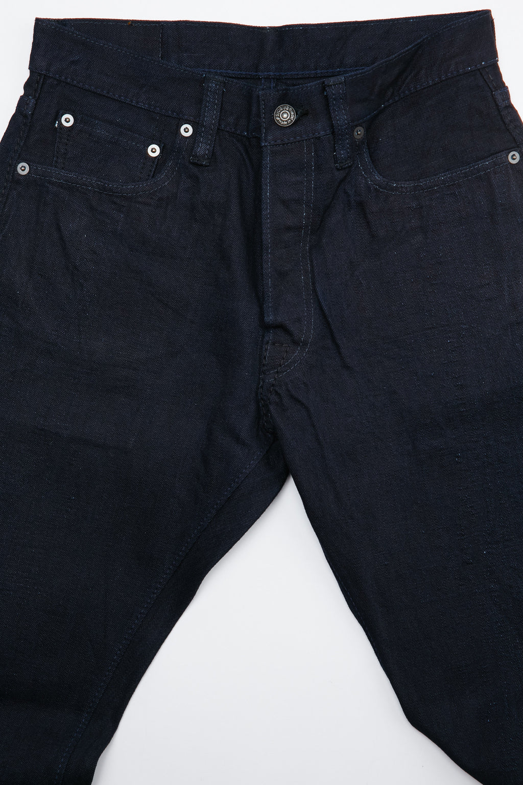 Pure Blue Japan XX-019-WID 14 oz. Relaxed Tapered - Deep Indigo with O ...