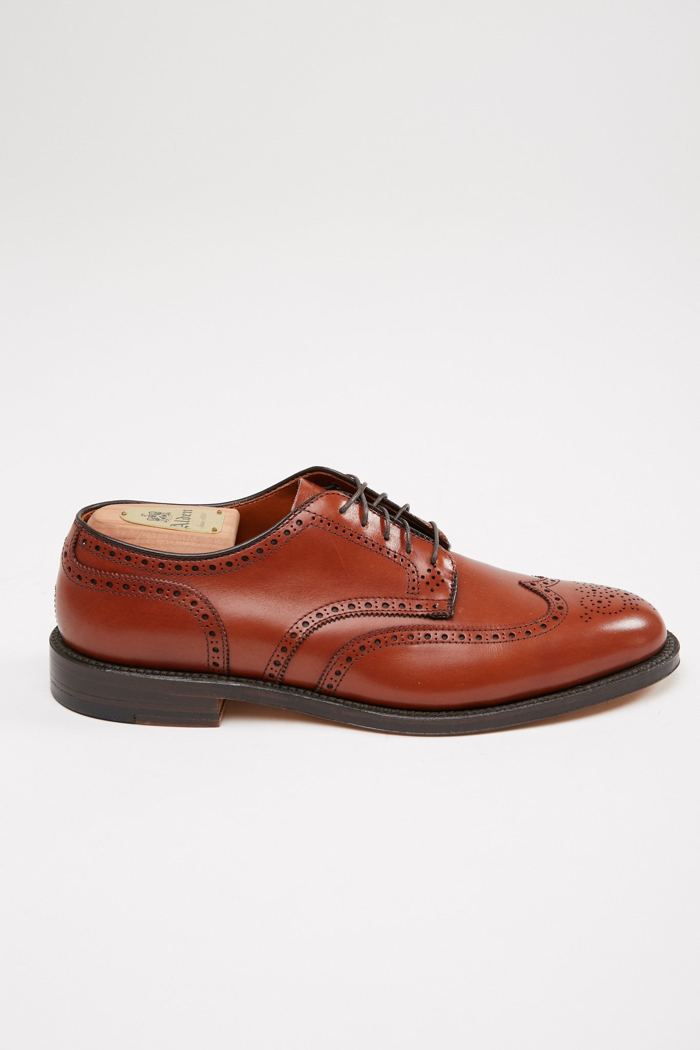 alden wingtip blucher