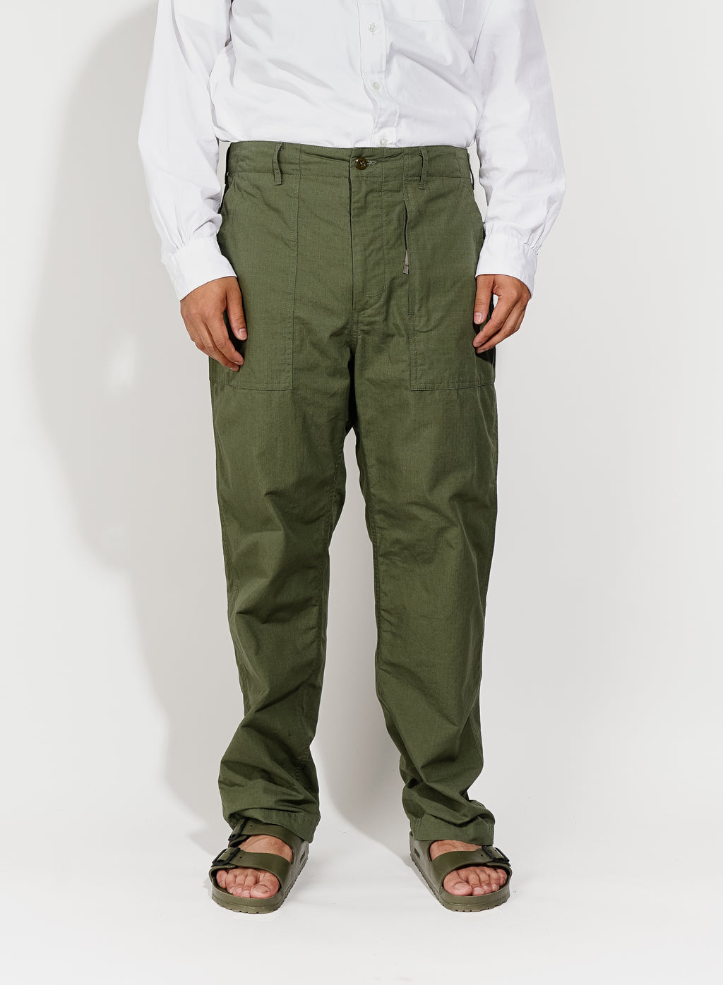 Engineered Garments Fatigue Pant - Olive Cotton Ripstop