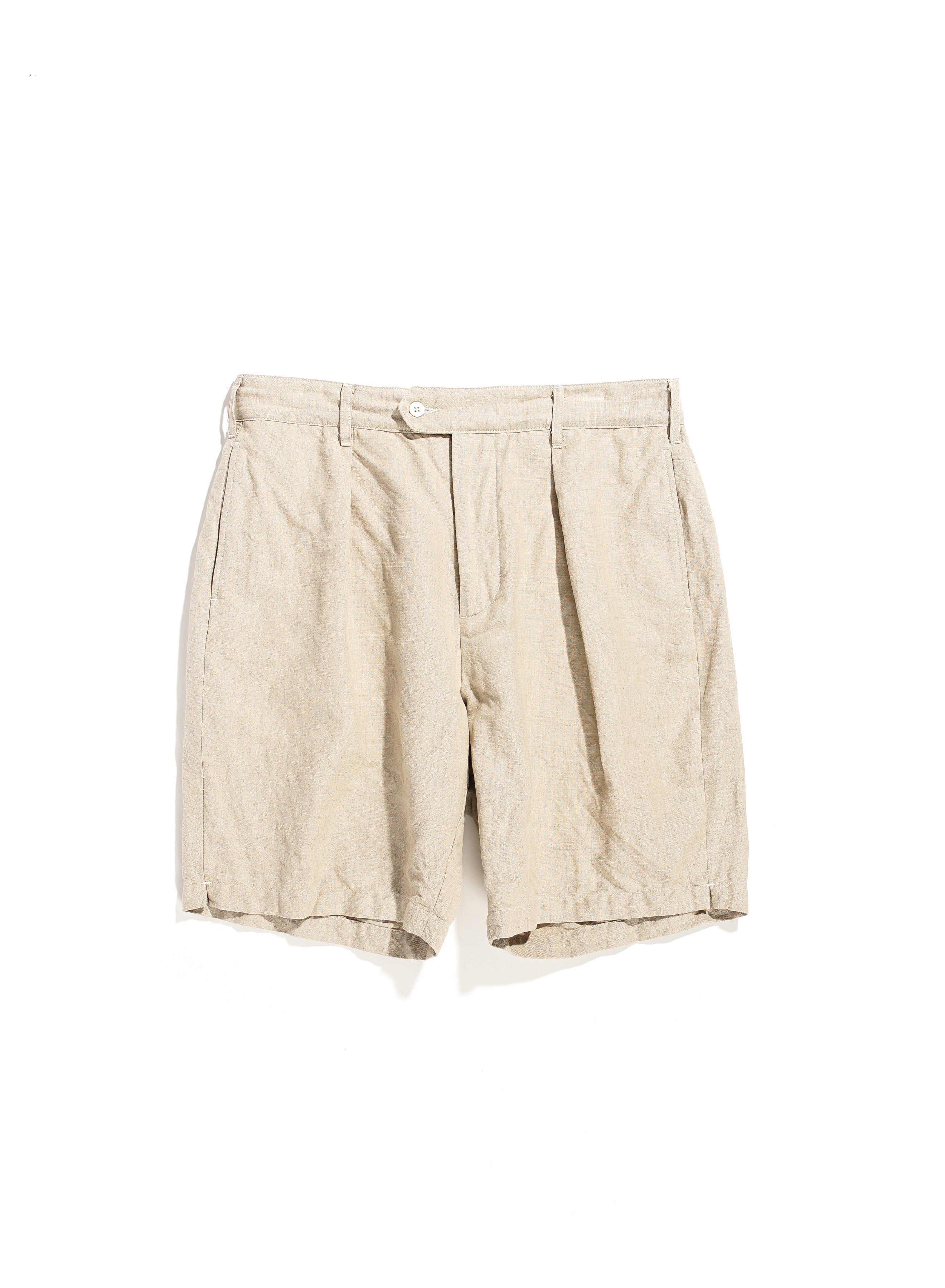 Engineered Garments Sunset Short - Natural Linen Cotton