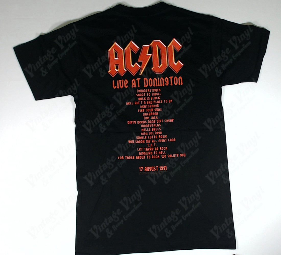 AC/DC - Live at Donington Shirt | Vintage Vinyl Regina