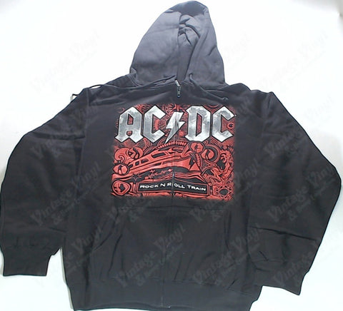 ac dc zip up hoodie