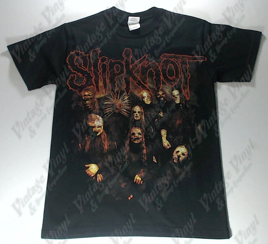 Forskudssalg grill dør spejl Slipknot - Band Looking Up Name On Front And Back Shirt | Vintage Vinyl  Regina