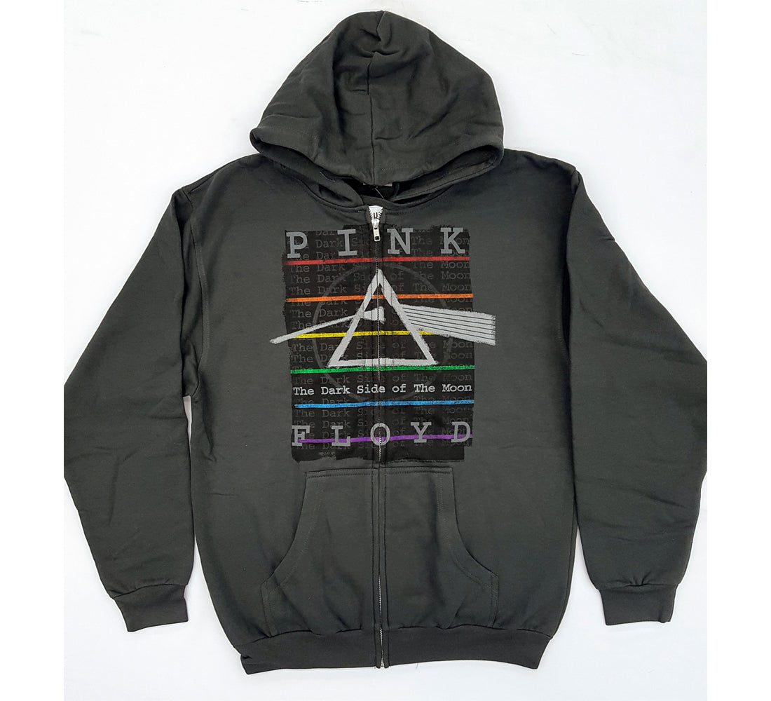 pink floyd zip hoodie