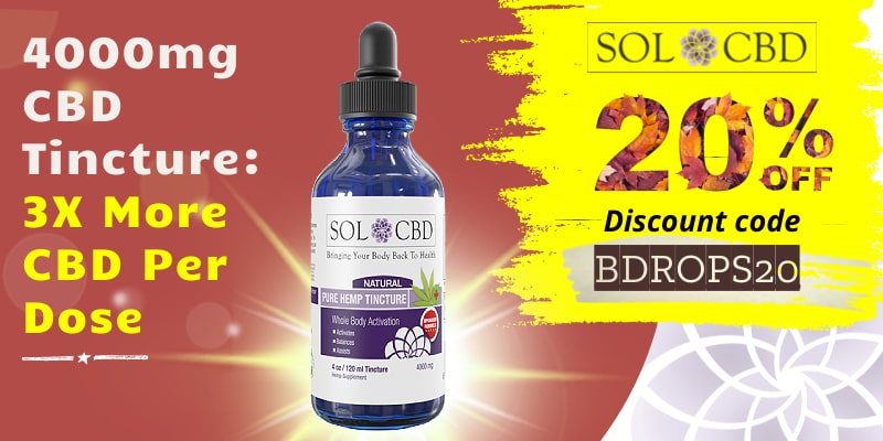 At 4000 milligrams of cannabidiol per bottle, it’s three times more CBD per dose than our other CBD oils.