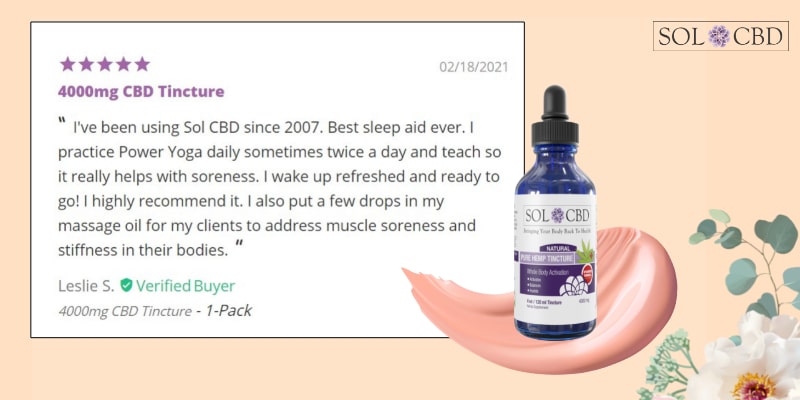 Customers love the high potency and ease of use our 4000mg CBD tincture provides.