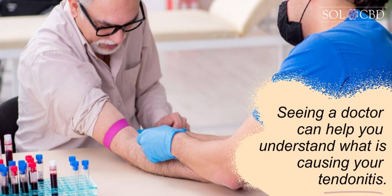 Seeing a doctor can help you understand what is causing your tendonitis.
