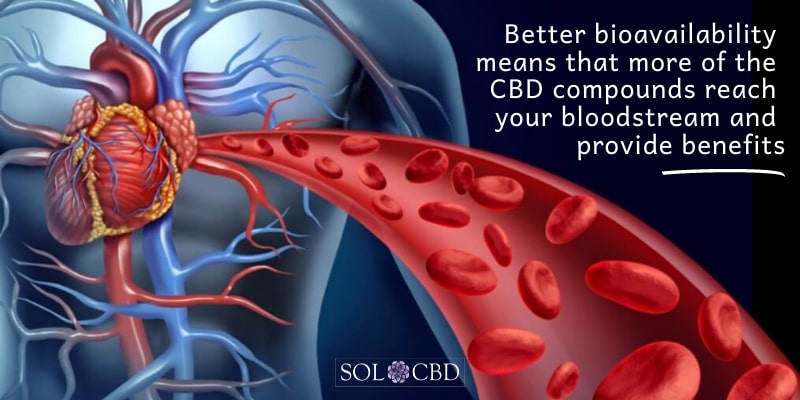 Better bioavailability means that more of the CBD compounds reach your bloodstream and provide benefits.