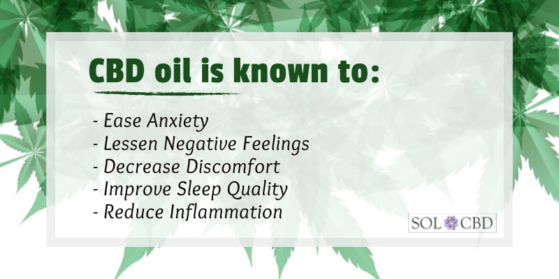 CBD is known to attenuate negative feelings, which can lead to breaking the sugar adiction.
