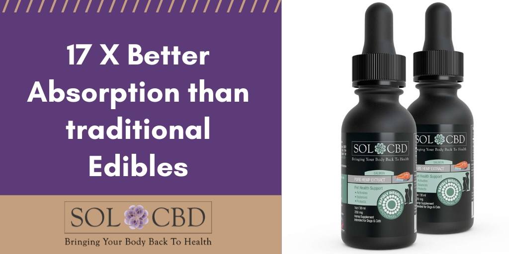 Liposomal CBD is 17 times more effective than other methods.