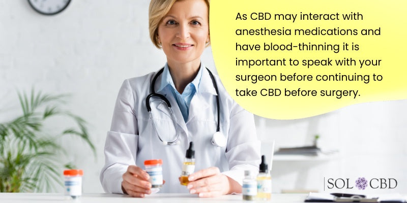 Is it Safe to Take CBD Before Surgery?