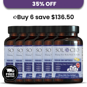 4/20 Nano CBD Softgels Bundle - 6 pack - SOL✿CBD