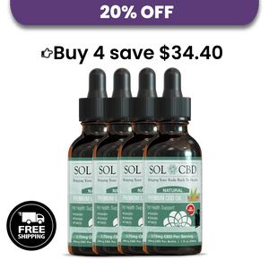 4/20 Premium Pet CBD Tincture Bundle - 4 pack - SOL✿CBD