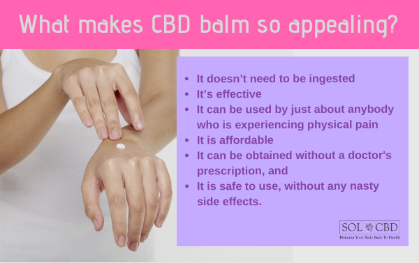 What makes CBD balm so appealing?