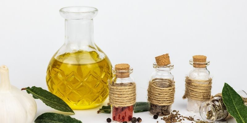 Make your own infused hemp seed oil with a mix of herbs or spices.