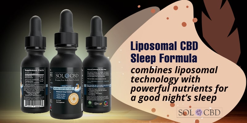 Liposomal CBD Sleep Formula combines liposomal technology with powerful nutrients for a good night’s sleep.