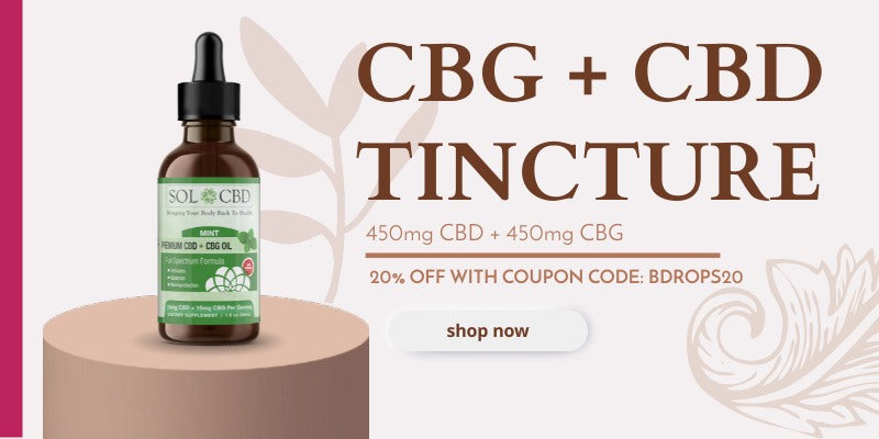 CBG + CBD Oil Tincture - Mint