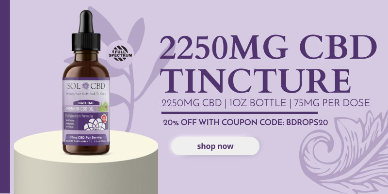 2250mg CBD Oil Tincture