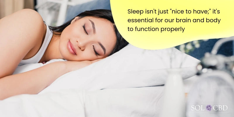 Some studies suggest that CBD may help improve sleep quality.