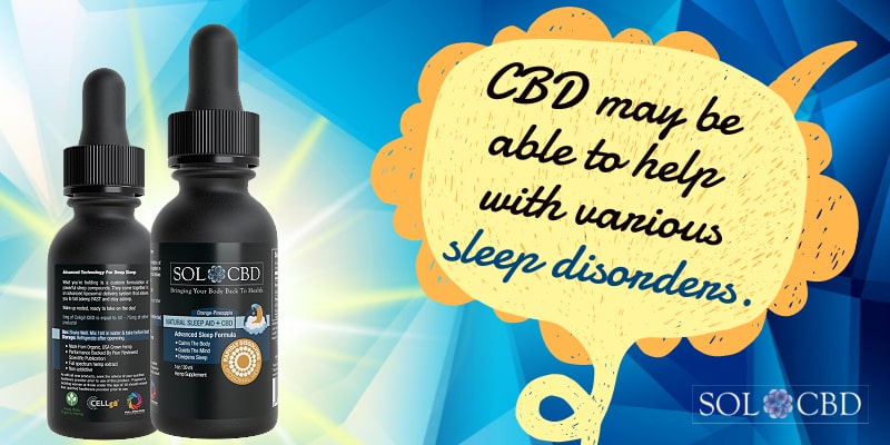 CBD may be able to help with various sleep disorders.