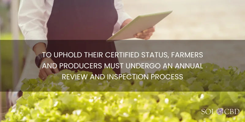 The Rigorous Path to USDA Organic Certification: An ongoing commitment