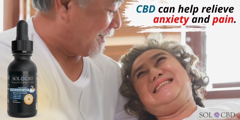 CBD can help relieve anxiety and pain.