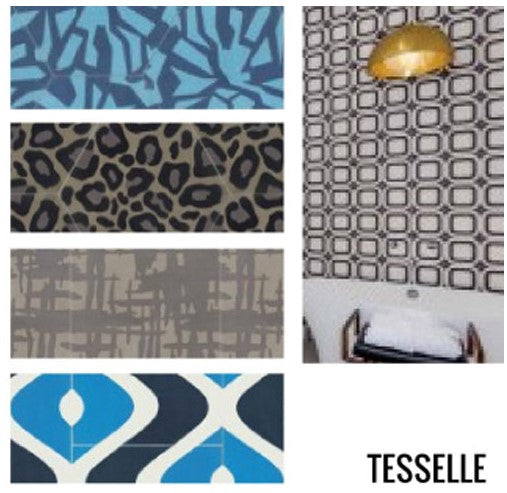 belle maison cement tile collage