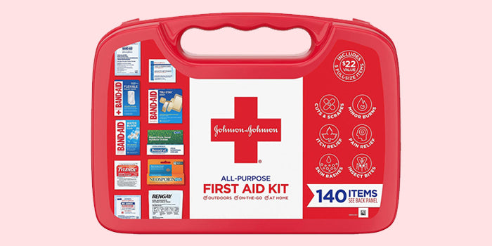 Portable First Aid Kit – Johnson & Johnson First Aid