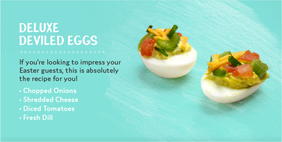 DELUXE DEVILED EGGS