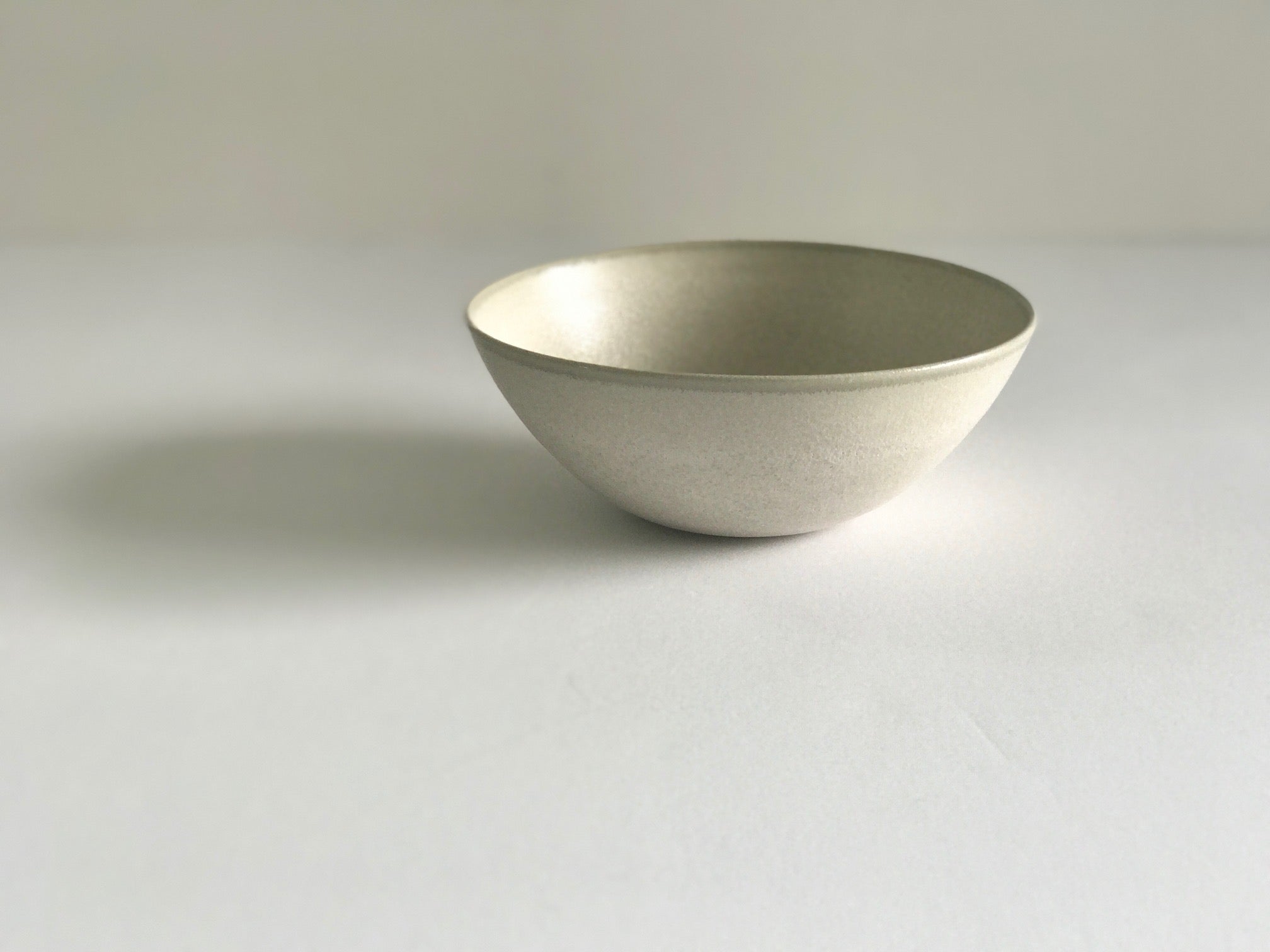 Flared Bowl S / Pearl Grey