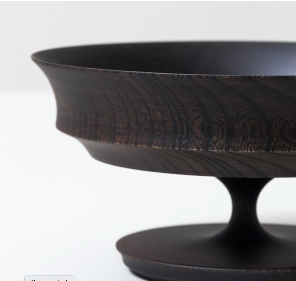 Sinafu 6.0 Medium Stand Bowl - Black